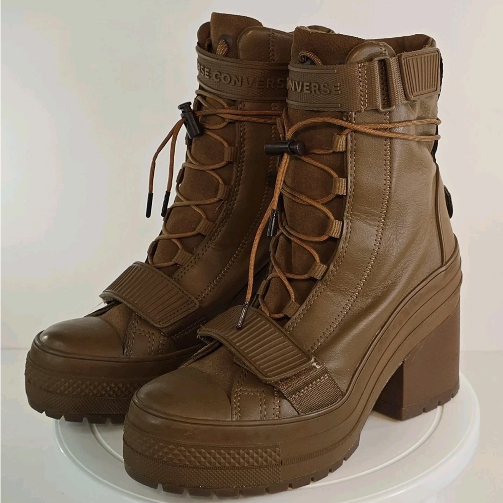 Converse Women's Tan Heeled Boots